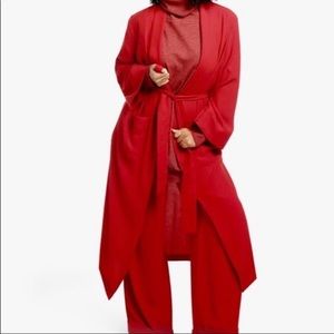 Tracee Ellis Ross for Target matching jacket and wide leg pants set